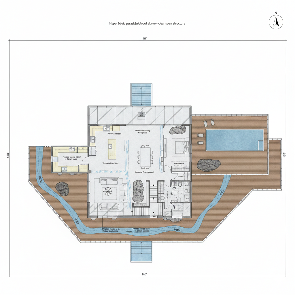 Main Level Floor Plan