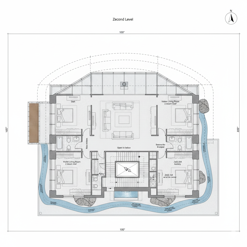 Second Level Floor Plan